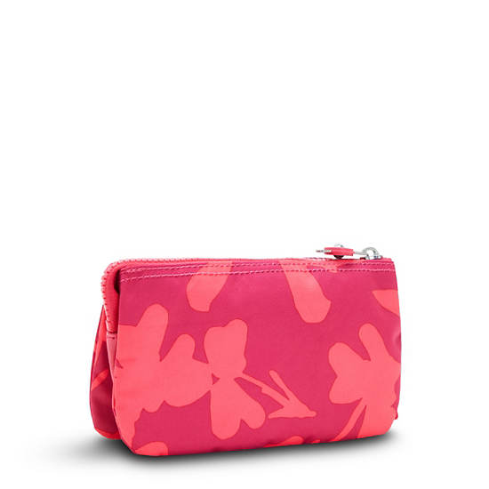 Kipling Creativity Large Printed Pouch Tassen Roze | BE 2096IL